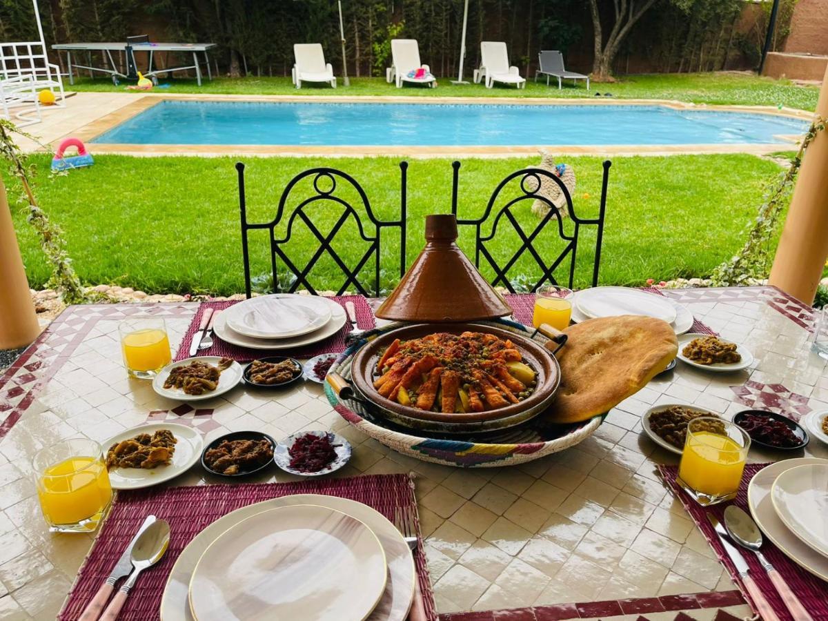 Ilafe Farmhouse, Villa Avec Piscine Chauffee Privee Et Jacuzzi Pour Familles Маракеш Екстериор снимка