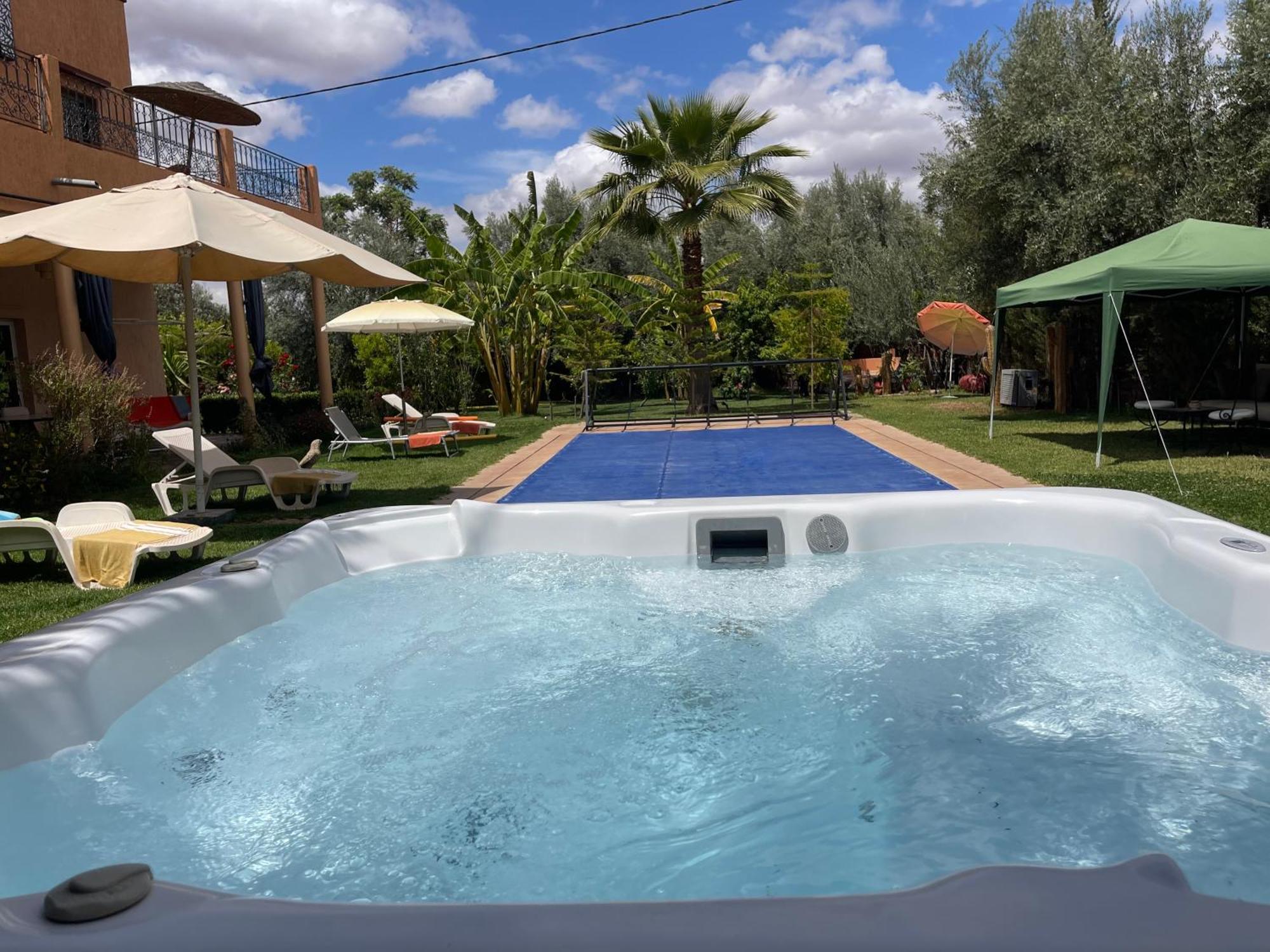 Ilafe Farmhouse, Villa Avec Piscine Chauffee Privee Et Jacuzzi Pour Familles Маракеш Екстериор снимка